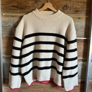 Zara striped sweater